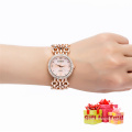 Nouvelle montre d&#39;alliage de luxe Montre Hollow Out Belt Elegance Montre Quartz Cestbella Special Gifts Watch